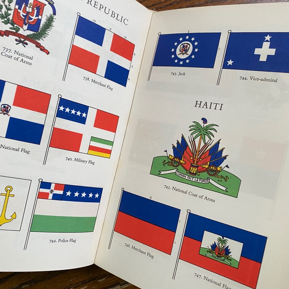 Vintage The Flag Book Rare! 1959 (860 in color) - Picture 6 of 16